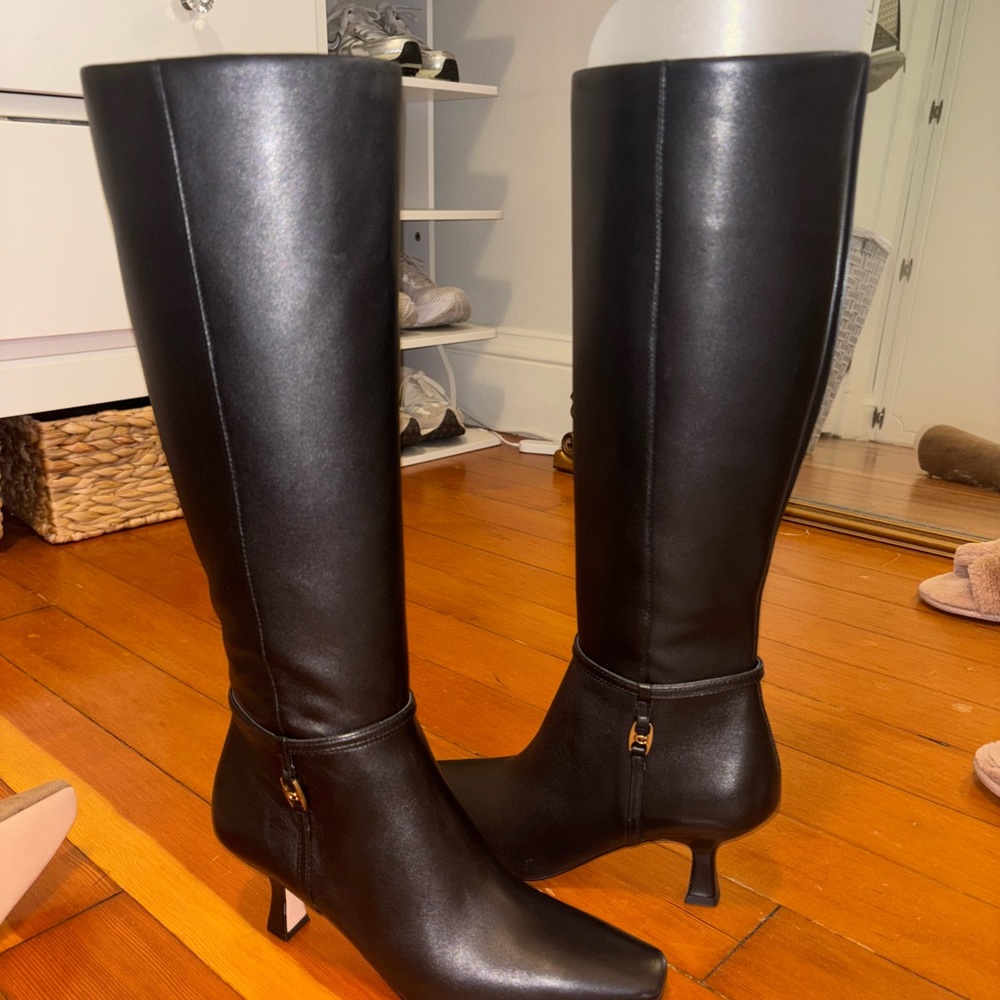 Coach Raquel boots: leather